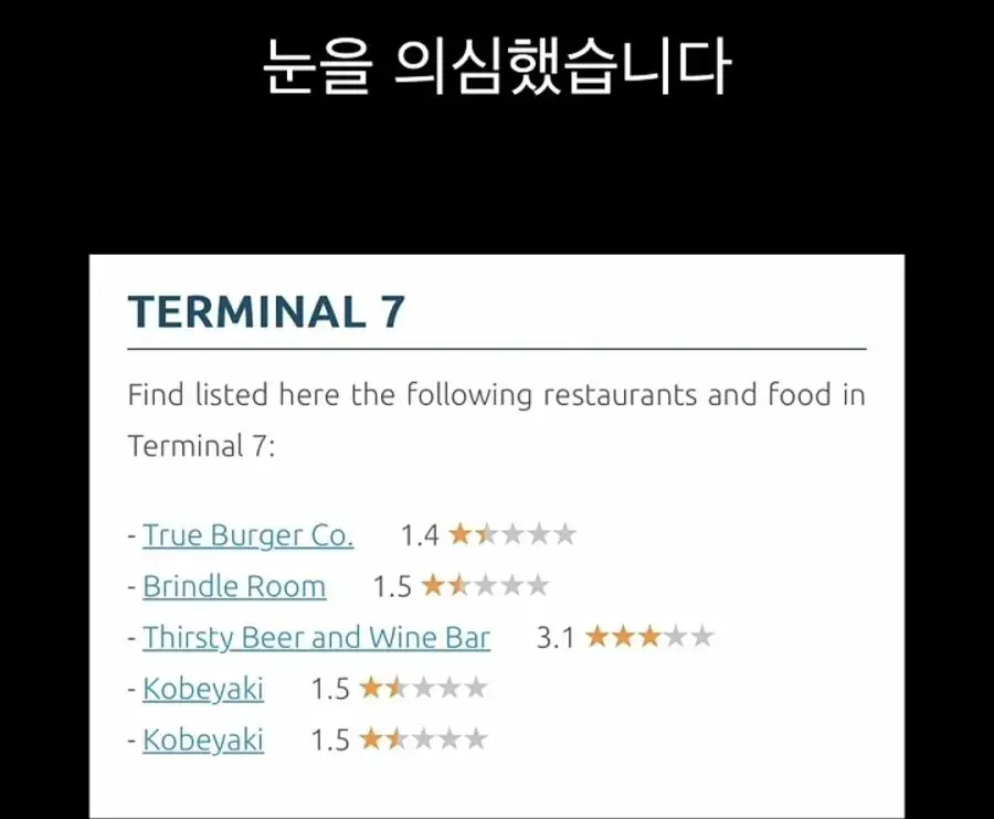 전세계 최악이라는 미국 공항