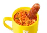 메가커피 김치볶음밥 실물