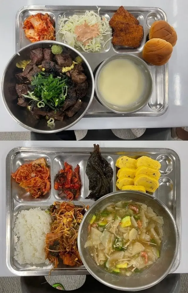 밥 맛있기로 소문난 해군 밥 퀄리티 ㄷㄷㄷ