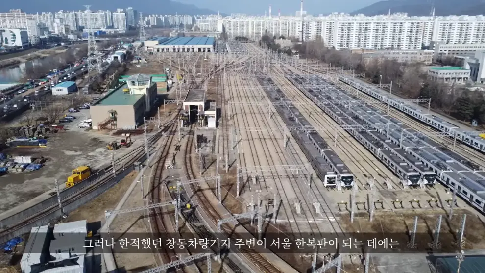 Hagoon 하군 - 어쩌다보니 산꼭대기에 지하철을 짓게 된 이유ㄷㄷ 서울지하철 4호선 새 차량기지 근황 [29Lb4cPo5Oo - .jpeg.png
