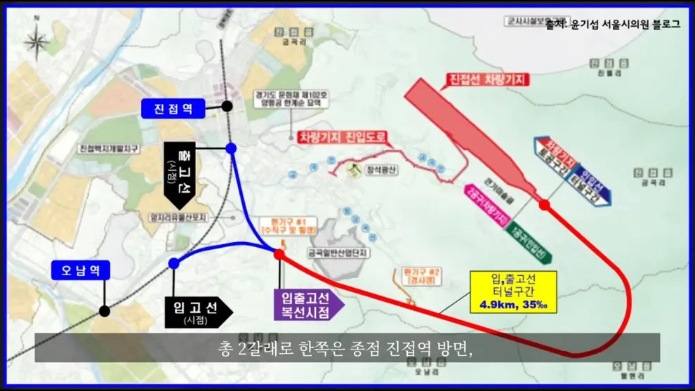 Hagoon 하군 - 어쩌다보니 산꼭대기에 지하철을 짓게 된 이유ㄷㄷ 서울지하철 4호선 새 차량기지 근황 [29Lb4cPo5Oo - .jpeg.png