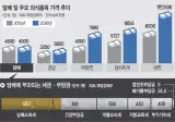 의외로 가격 상승률이 낮은것