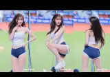 대만 활동 중인 이주은 치어리더