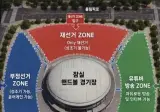 잠실 핸드볼경기장 구역 구분해서 이쁘게 지내요