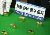 항문에 23kg 넣기