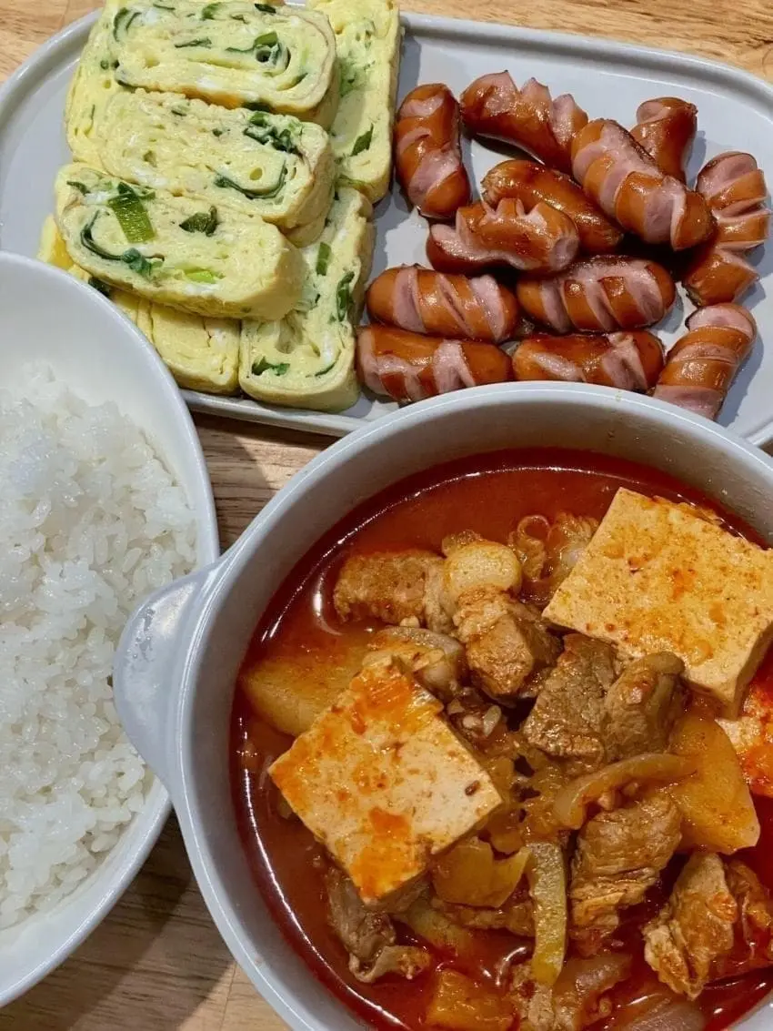 남자라면 눈 돌아가는 식단