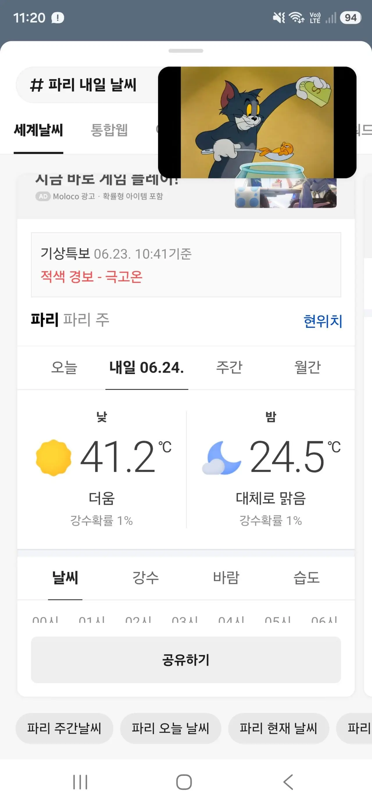 현재 41도 찍었다는 프랑스 파리 근황ㄷㄷㄷ