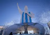 진짜진짜 불미스러운 리오넬 메시 동상