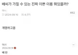 배씨가 가질수있는 이쁜이름이 뭐가있을까?.jyp