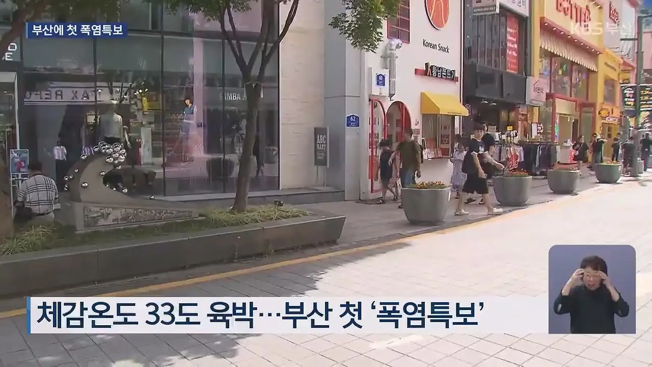 올해 첫 폭염특보…온열질환 감시 가동 - KBS 뉴스.mp4_20260707_235007.651.jpg
