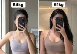 54kg, 61kg 차이
