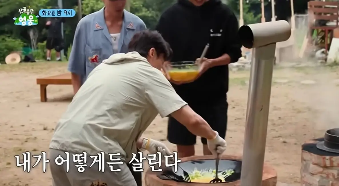 본인 믿고 계란말이 하자던 허경환의 폭망한 계란말이.jpg