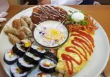 김밥천국에서 부자들만 먹는다는 "황제 정식".JPG