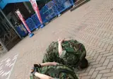 한국군 코스프레한 일본인들