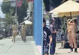 옷 입은 거에요, 미국 LA서 '알몸 질주' 두 여성