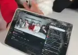 리센느 뜨기 전 라방때 사용했다는 태블릿