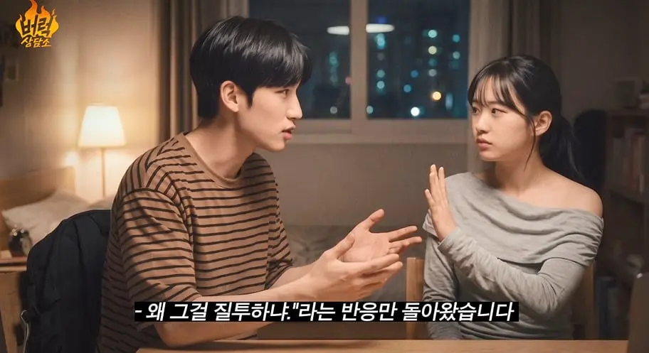 남사친 많은 여친 둔 남자의 고민 사이다로 답변한 정일영 교수.jp