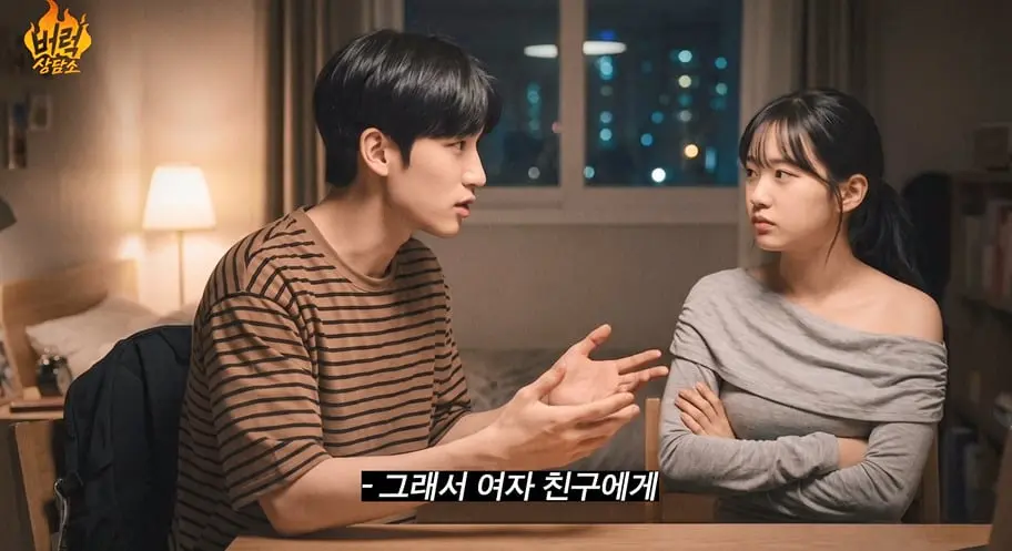 남사친 많은 여친 둔 남자의 고민 사이다로 답변한 정일영 교수.jp