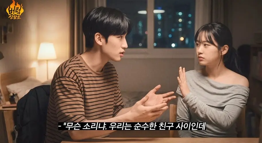 남사친 많은 여친 둔 남자의 고민 사이다로 답변한 정일영 교수.jp