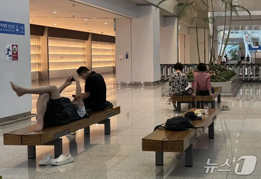 인천국제공항 제2여객터미널 지하 모습.2026.8.4/뉴스1