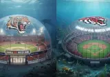 KBO 1군 홈구장 수중 돔 버젼