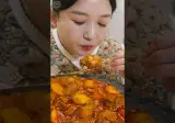 닭도리탕에 파김치 텃밭 쪽파로 파김치 짜장밥