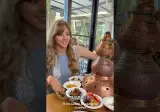 중동식 아침을 먹어 봤대요 빵, 치즈, 계란, 차