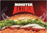 버거킹 몬스터 맥시멈 - 치킨킹 패티와 비프 패티 3장…
