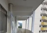 복도식 아파트 중문