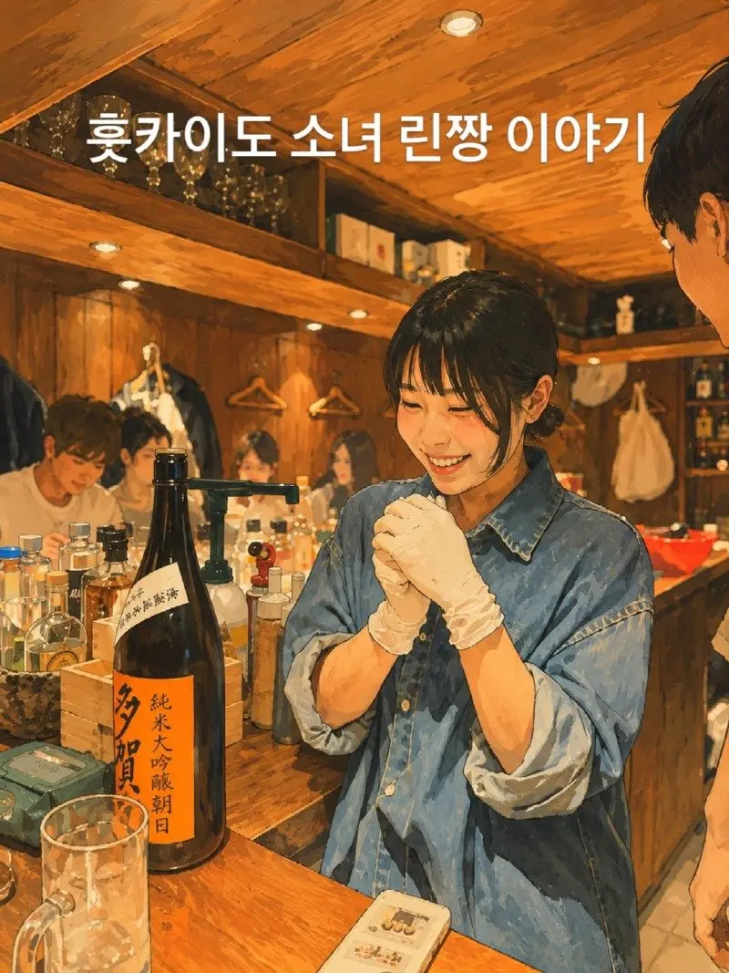 린짱 이야기린을 처음 만난 건 심야식당 바람이었다.일본인 스탭을 찾던 중 알게 된 친구.홋카이도에서 태어나 부산으로 유학을 온 일본인 소녀였다.부산에 온 이유도 조금 특별했.jpg