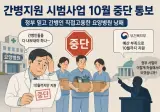 정부 믿고 간병인 직접 고용한 요양병원 낭패