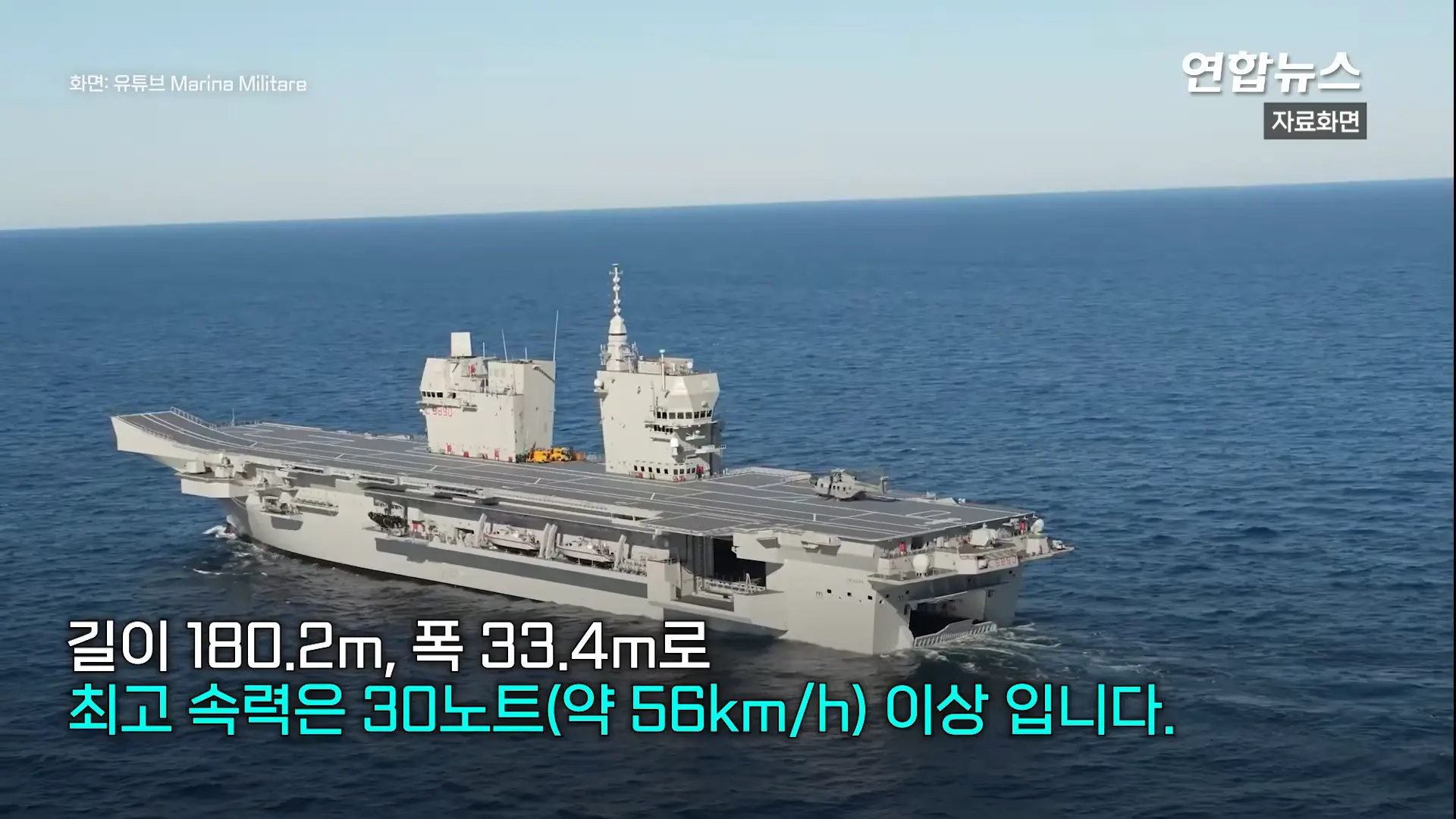 1만4천t 인니 첫 항모, 이탈리아서 출항…동남아 두 번째 항모국 _ 연합뉴스 (Yonhapnews) 0-52 screenshot.png