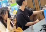 서울 논현동 한 식당에서 찍힌 영상