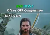 발더스게이트3 dlss5 온오프 비교