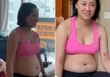 브라톱 입고 적나라한 뱃살 드러낸 여배우 ㄷㄷ