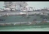 10개월만에 나타난 미 항모 에이브러햄 링컨호 모습.mp4