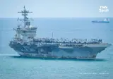 9개월 만에 입항하는 미 항공모함 USS 링컨의 상태