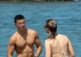 스페인 군입대한 레오노르 공주 사진.beach