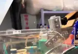 줄이용하는 중국 농사