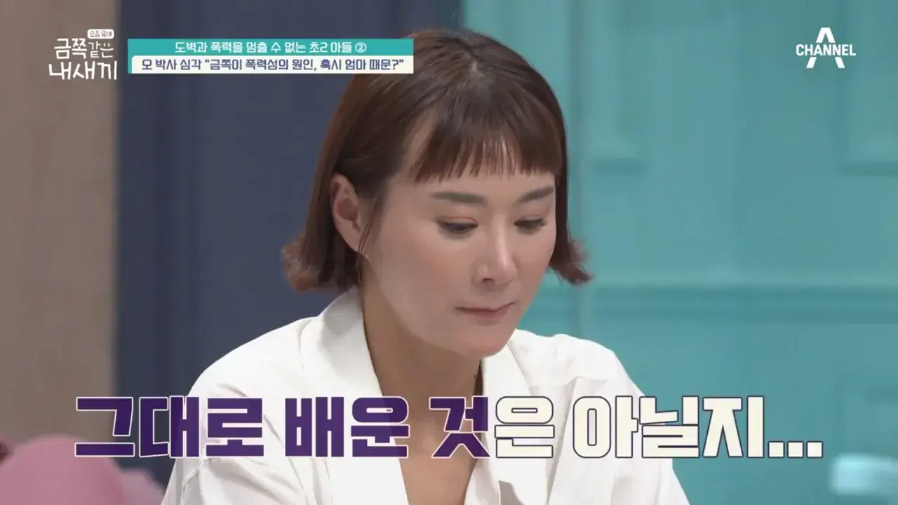 [포맷변환][#밥친구] 고민 끝에 공개하기로 결정한 충격적인 영상... 오은영도 놀란 엄마의 폭력적인 모습 금쪽같은 내새끼 197회.mp4_002589152.jpg 오은영 솔루션 실패후 재촬영하고 오은영 극대노함.jpg