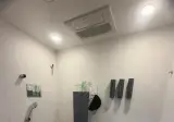 "펼쳐서 물만 넣음 되는 이동식 욕조입니다."