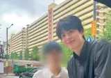 10km 러닝하고 초췌한 몰골로 사진 찍어줘서 미안하다는 박보검