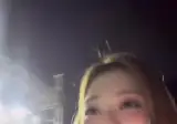 이나경 대학축제 팬서비스