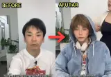 한국 뷰티 유튜버가 메이크업 해준 일본 개그맨
