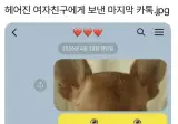 헤어진 여자친구에게 보낸 마지막 카톡.jpg