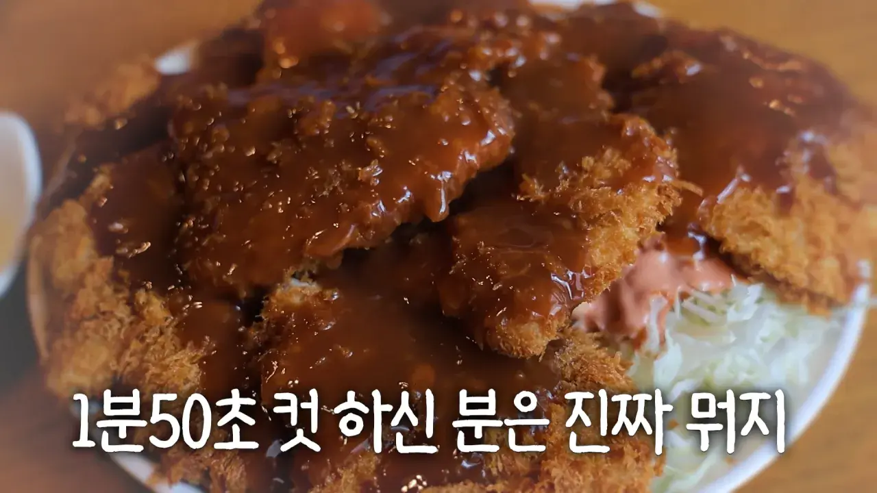 다 먹으면 평생 공짜_! 사장님이 성공은 힘들것 같대요😅 제한시간 25분! 초대왕 돈까스 도전먹방 3-15 screenshot.png 초대왕 돈까스에 도전한 쯔양 근황 ㄷㄷㄷㄷㄷ