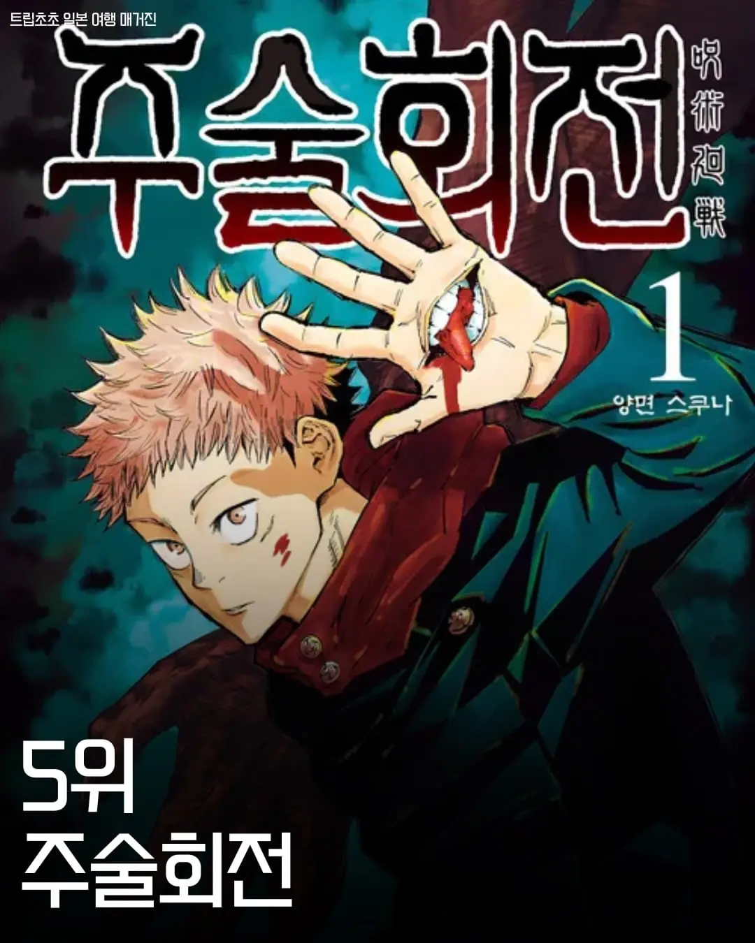 일본에서 뽑은 ‘재미있는 레전드 애니’ 인기투표 순위가 공개됐습니다.의 거인2위 데스노트3위 나의 히어로 아카데미아4위 장송의 프리렌5위 주술회전6위 헌터×헌터7위 (6).jpg