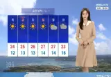 내일, 아침 쌀쌀 한낮 선선(쾌청한 가을 날씨, 꽃가루 농도 위험)