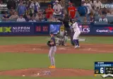 ⚾️) LA다저스를 4:0으로 이기고 44년만에 월드시리즈 진출하는 밀워키.mp4