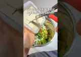 남편을 위한 아침식사 된장찌개와 우삼겹 호박잎